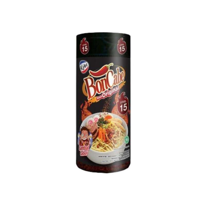 Boncabe Sambal Tabur Original Level 15 Btl 45GR