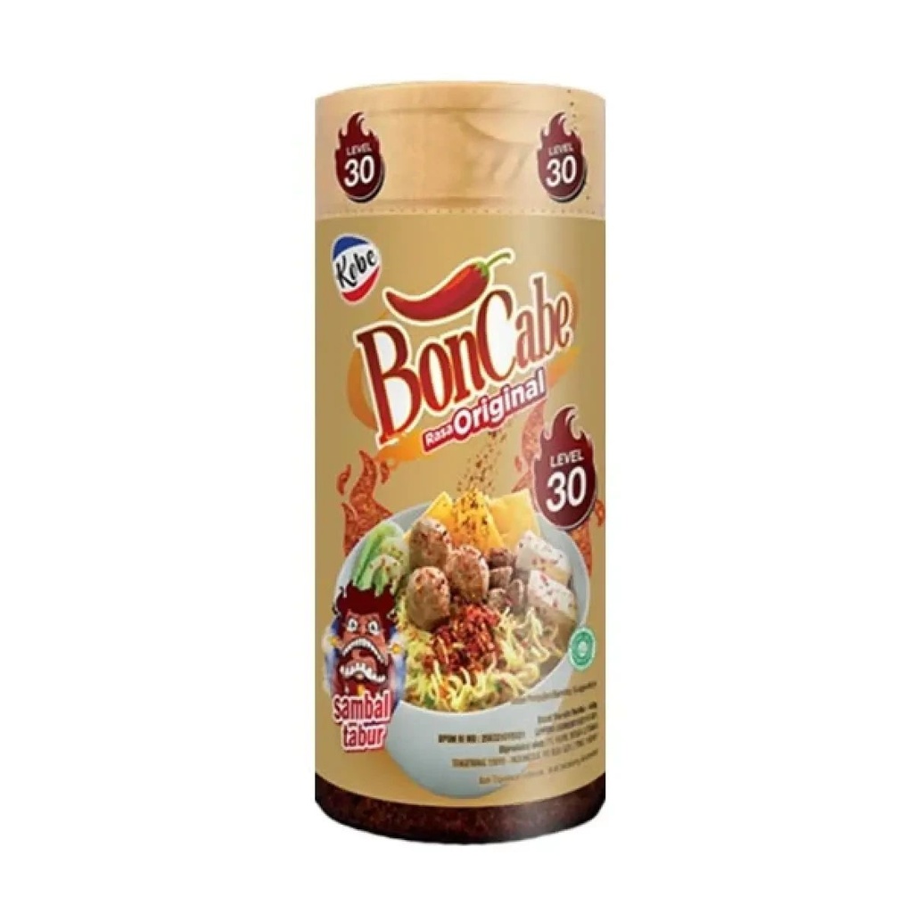 Boncabe Sambal Tabur Original Level 30 Btl 45GR