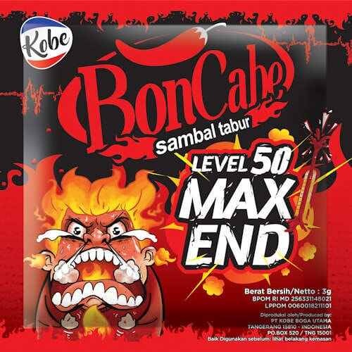 Boncabe Sambal Tabur Level 50 Maxx End 12x2.5GR