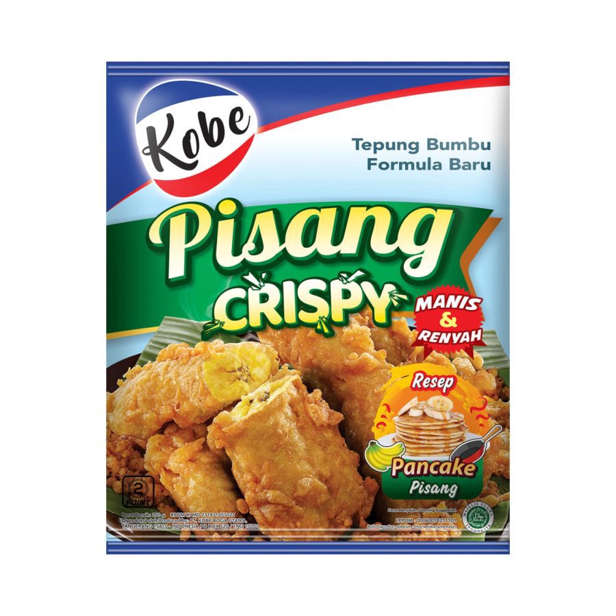Kobe Tepung Bumbu Pisang Crispy 200GR