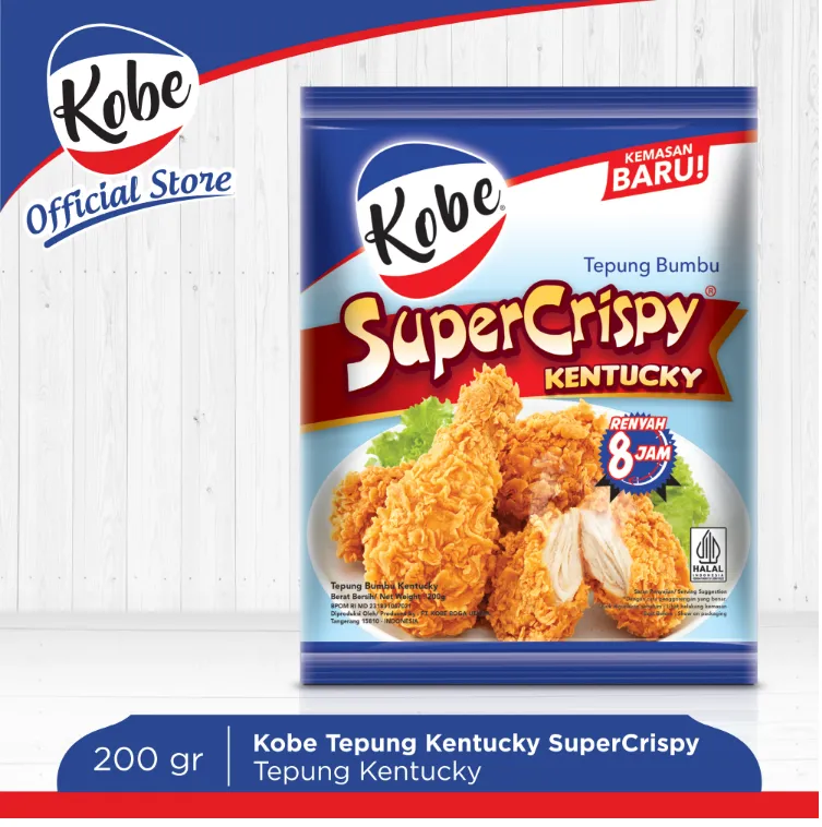 Kobe Tepung Bumbu Supercrispy Kentucky 200GR