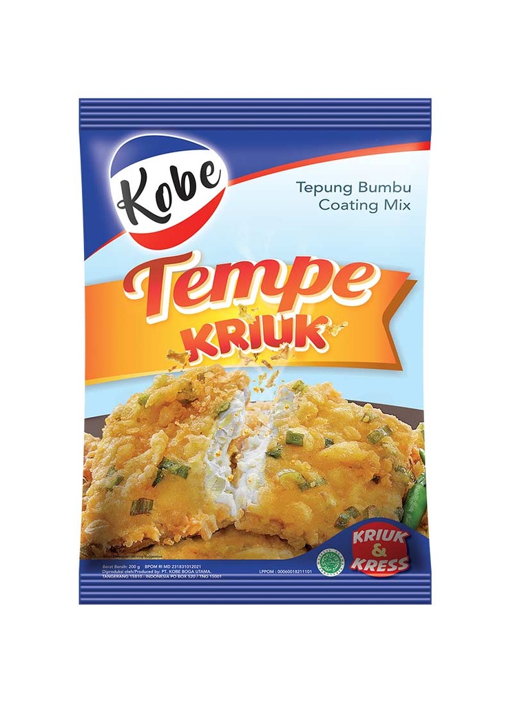 Kobe Tepung Bumbu Tempe Kriuk 200GR