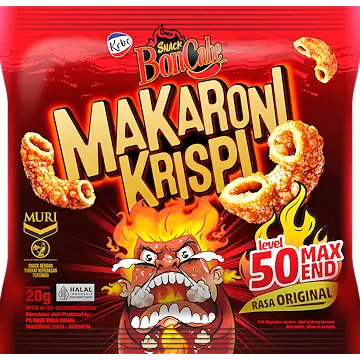 Boncabe Makaroni Krispi Level 50 Maxx End 20GR