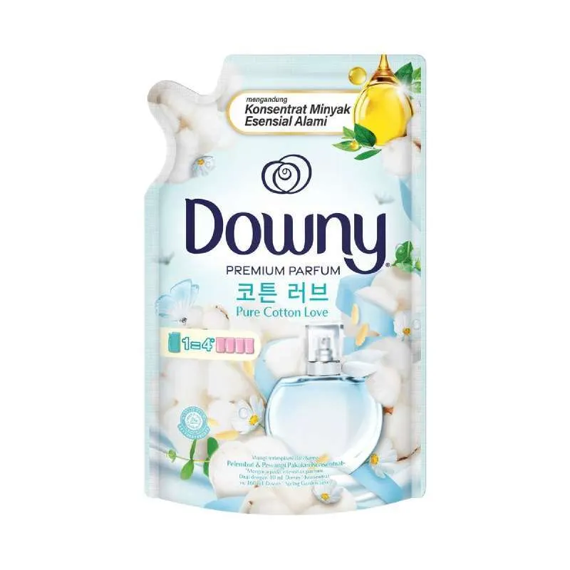 Downy Premium Parfum Pure Cotton Love Pch 990ML