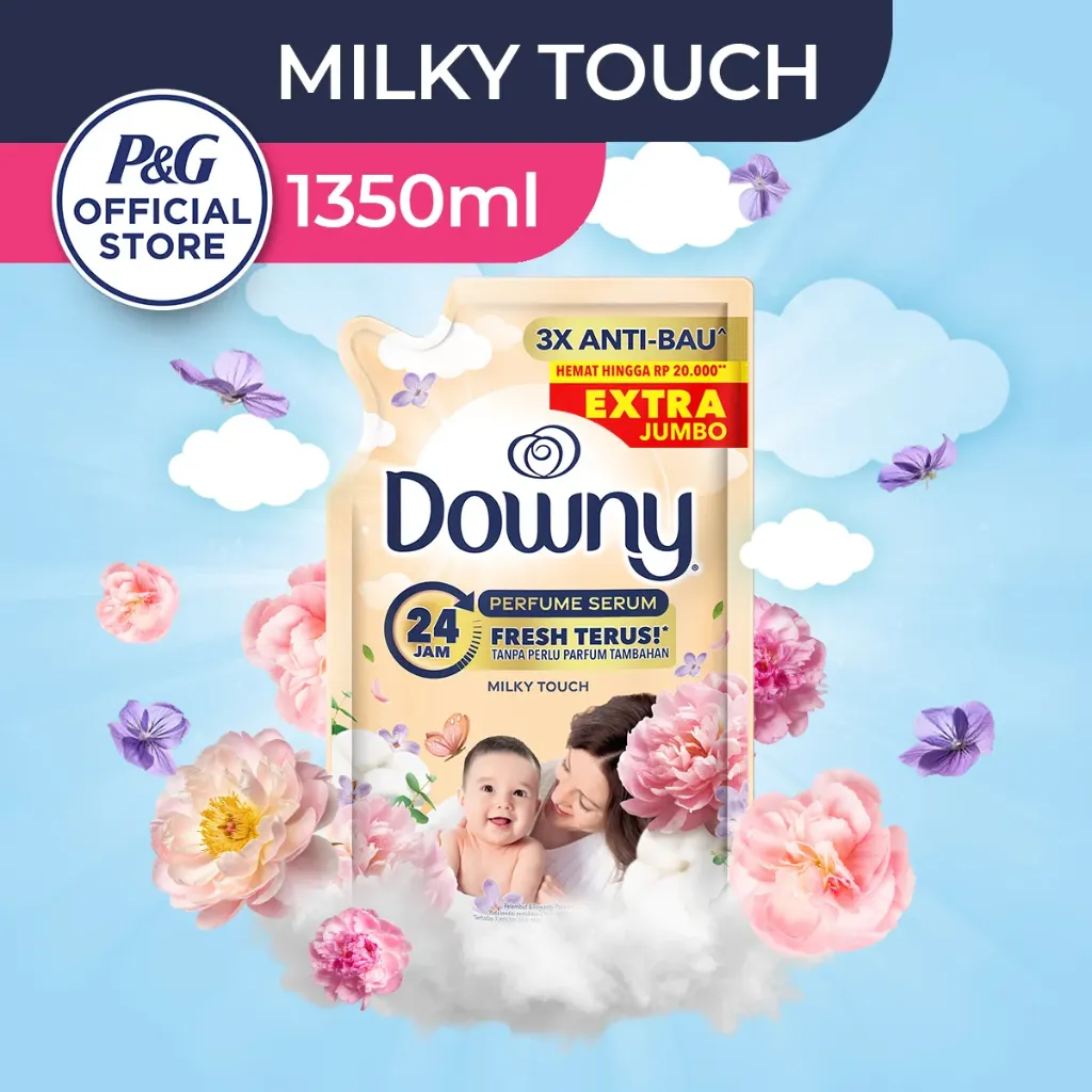 Downy Perfume Serum Milky Touch Pch 1.35L