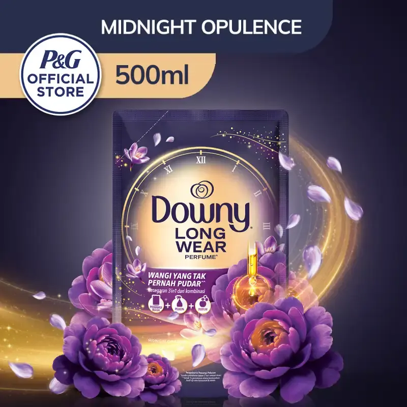 Downy Long Wear Perfume Midnight Opulence Pch 500ML
