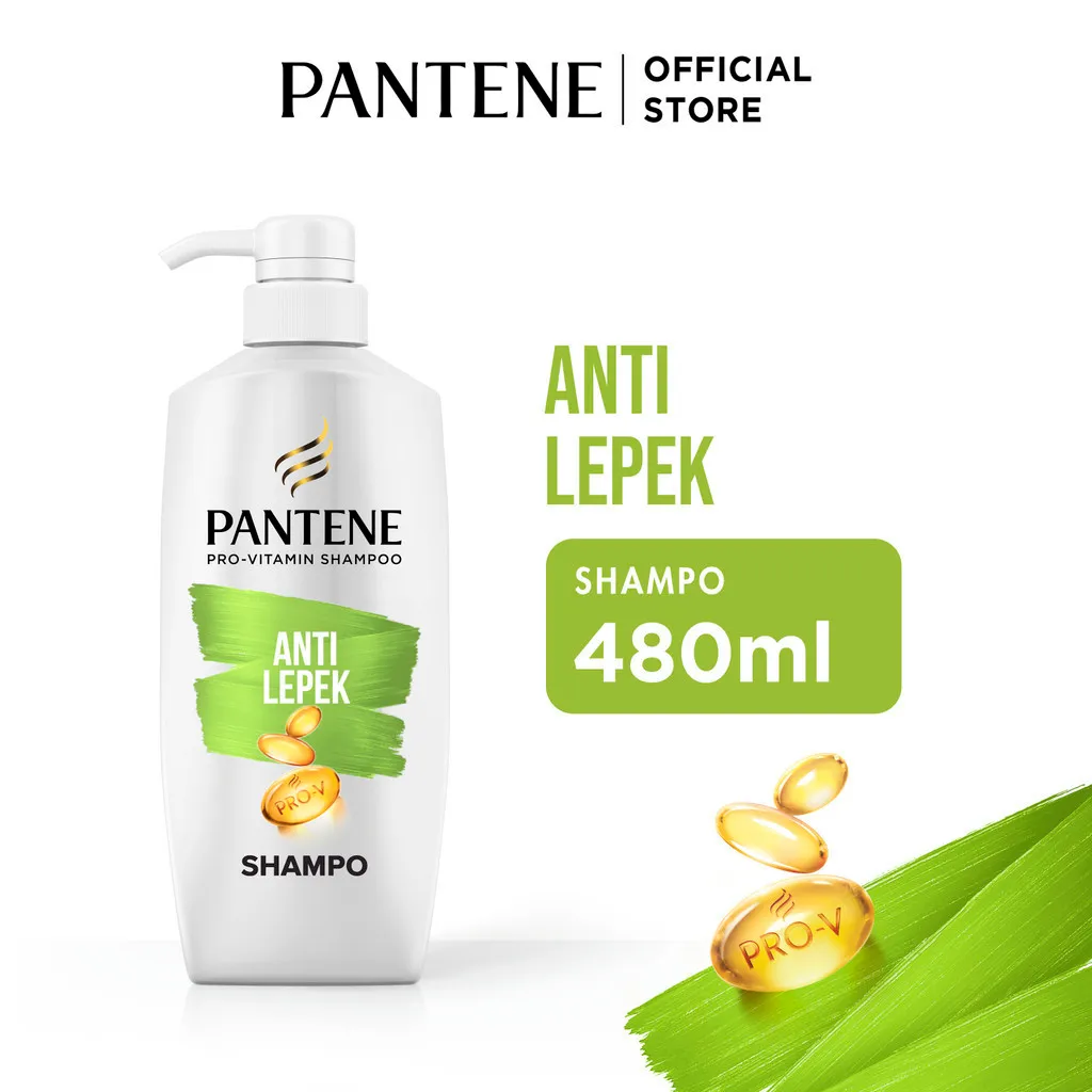 Pantene Shampoo Anti Lepek Btl 480ML