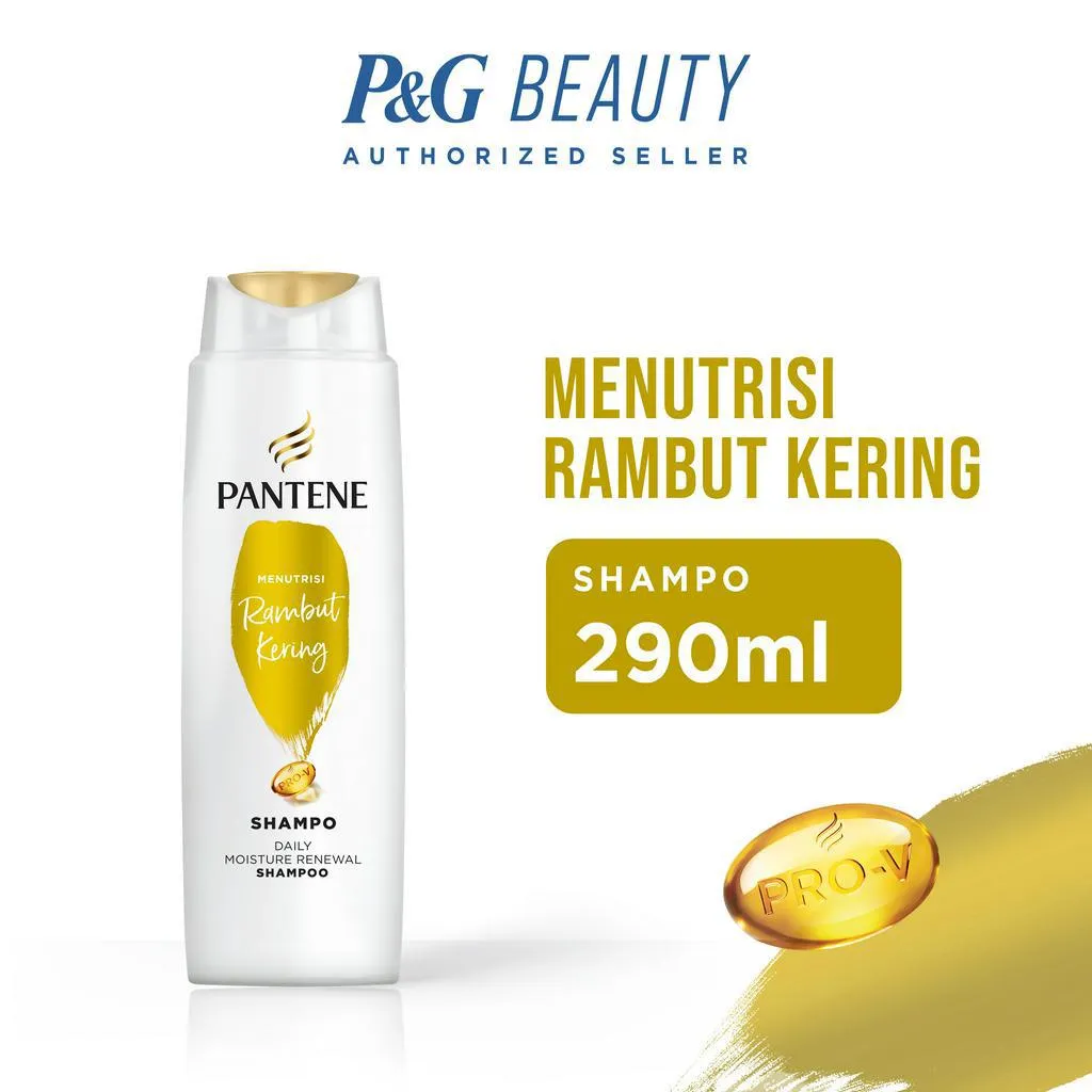 Pantene Shampoo Rambut Kering Btl 290ML