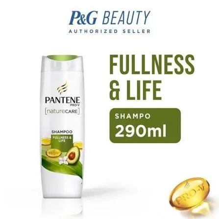 Pantene Shampoo Fullness & Life Btl 290ML