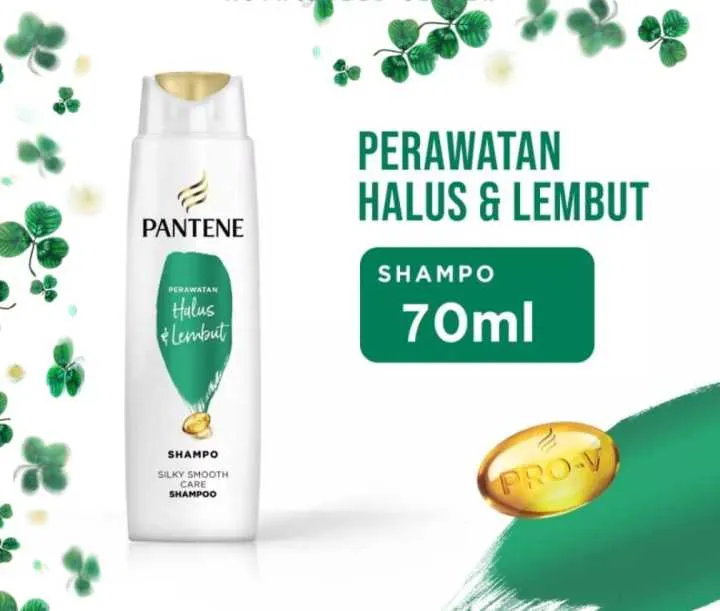 Pantene Shampoo Halus & Lembut Btl 70ML