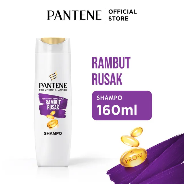 Pantene Shampoo Rambut Rusak Btl 160ML