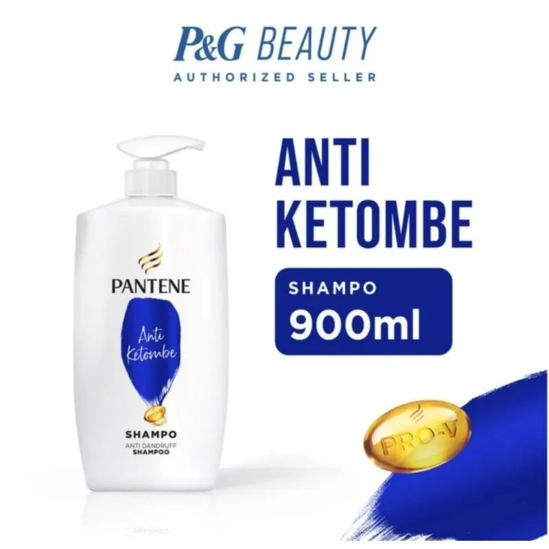 Pantene Shampoo 2in1 Anti Ketombe & Rambut Rontok Btl 990ML