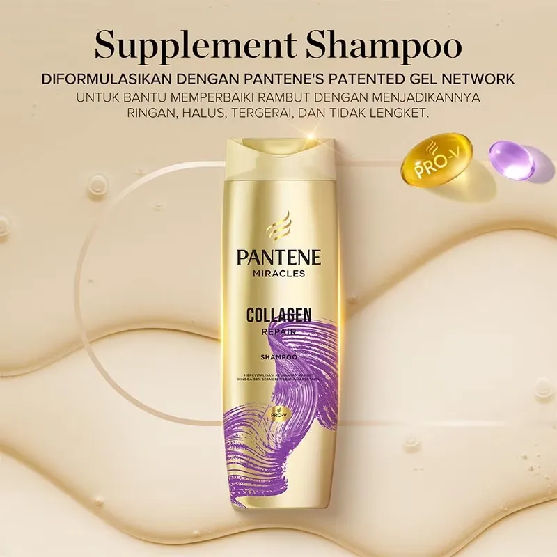 Pantene Miracles Shampoo Collagen Btl 270ML