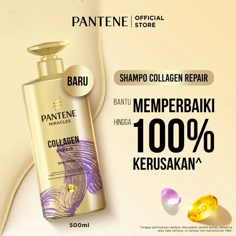 Pantene Miracles Shampoo Collagen Btl 500ML