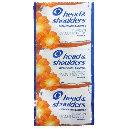 Head & Shoulders Shampo Anti-Ketombe Perawatan Rambut Rontok 10+2x10GR