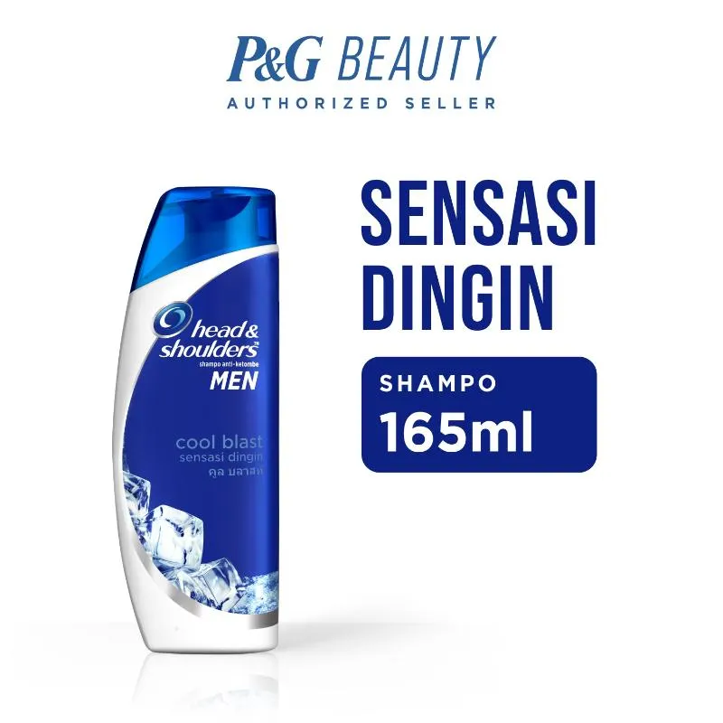 Head & Shoulders Shampo Anti-Ketombe Men Cool Blast Btl 165ML