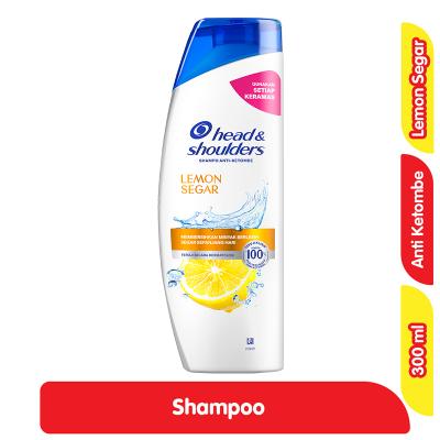 Head & Shoulders Shampo Anti-Ketombe Lemon Segar Btl 300ML