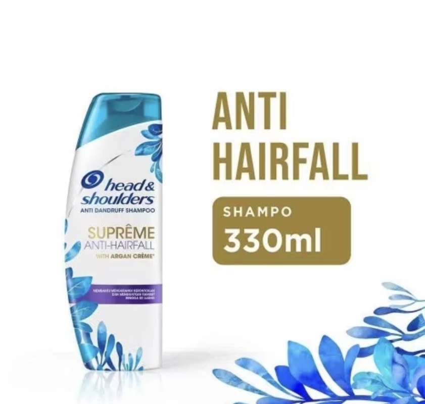 Head & Shoulders Shampo Anti-Ketombe Supreme Anti-Hairfall Btl 330ML