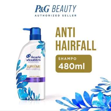 Head & Shoulders Shampo Anti-Ketombe Supreme Anti-Hairfall Btl 480ML