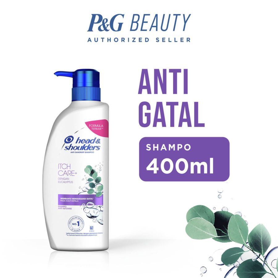 Head & Shoulders Shampo Anti-Ketombe Itch Care Btl 400ML