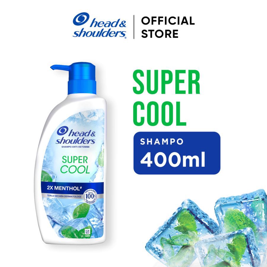 Head & Shoulders Shampo Anti-Ketombe Super Cool Btl 400ML