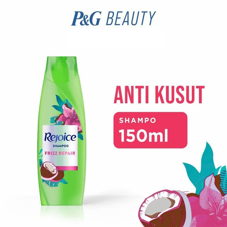 Rejoice 3in1 Shampo Frizz Repair Btl 150ML