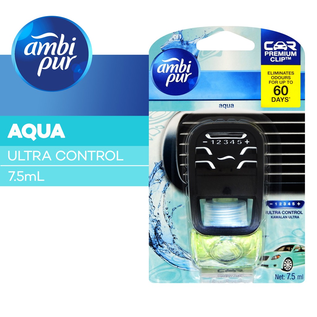 Ambi Pur Pengharum Mobil Aqua 7.5ML