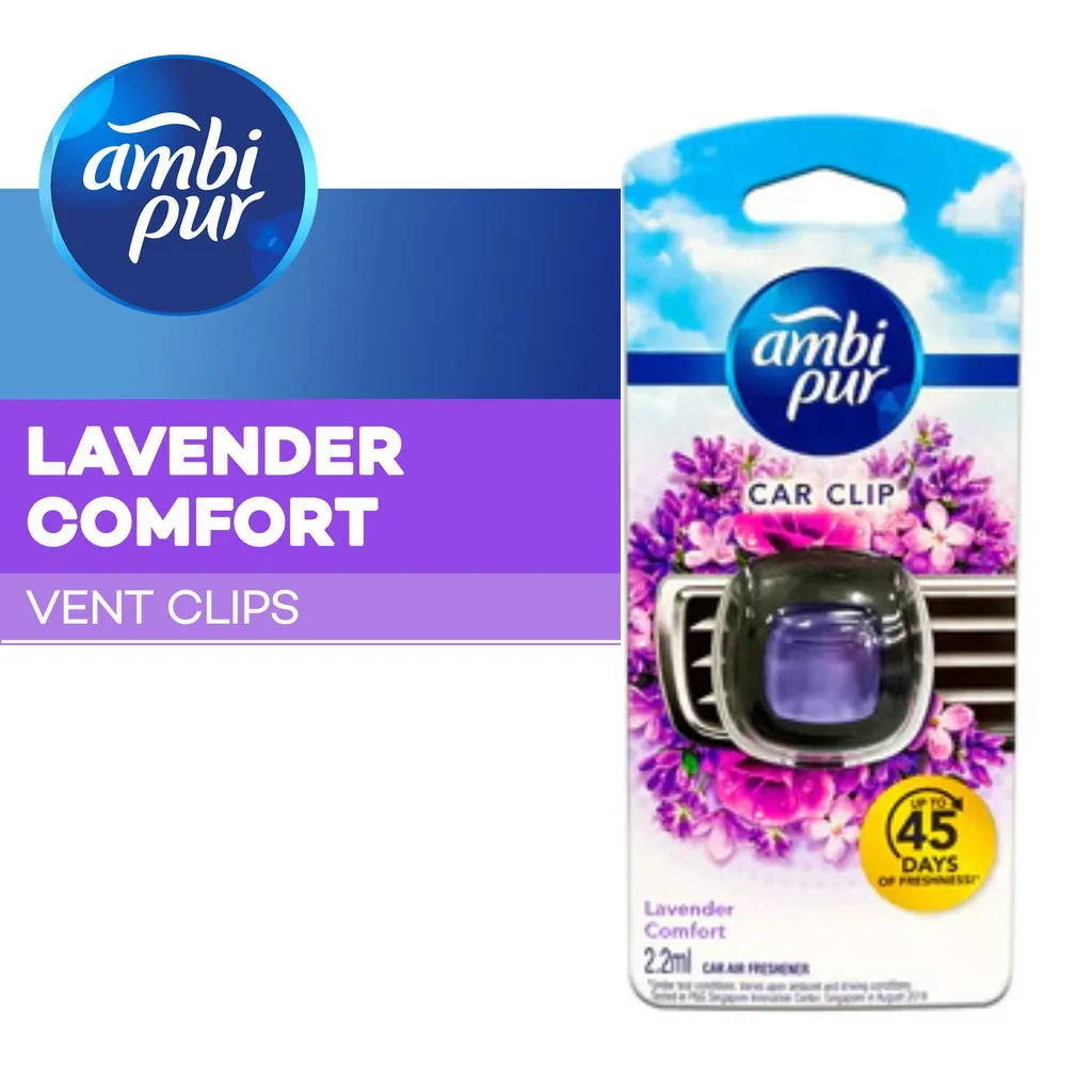 Ambi Pur Pengharum Mobil Lavender 2.2ML