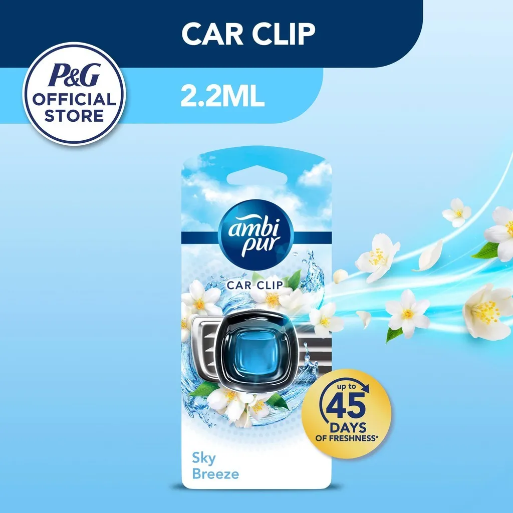 Ambi Pur Pengharum Mobil Sky Breeze 2.2ML