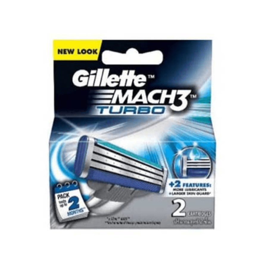 Gillette Mach3 Turbo Refill 2PCS