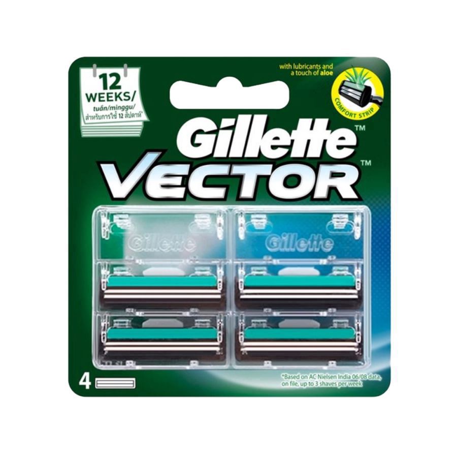 Gillette Vector Refill 4PCS
