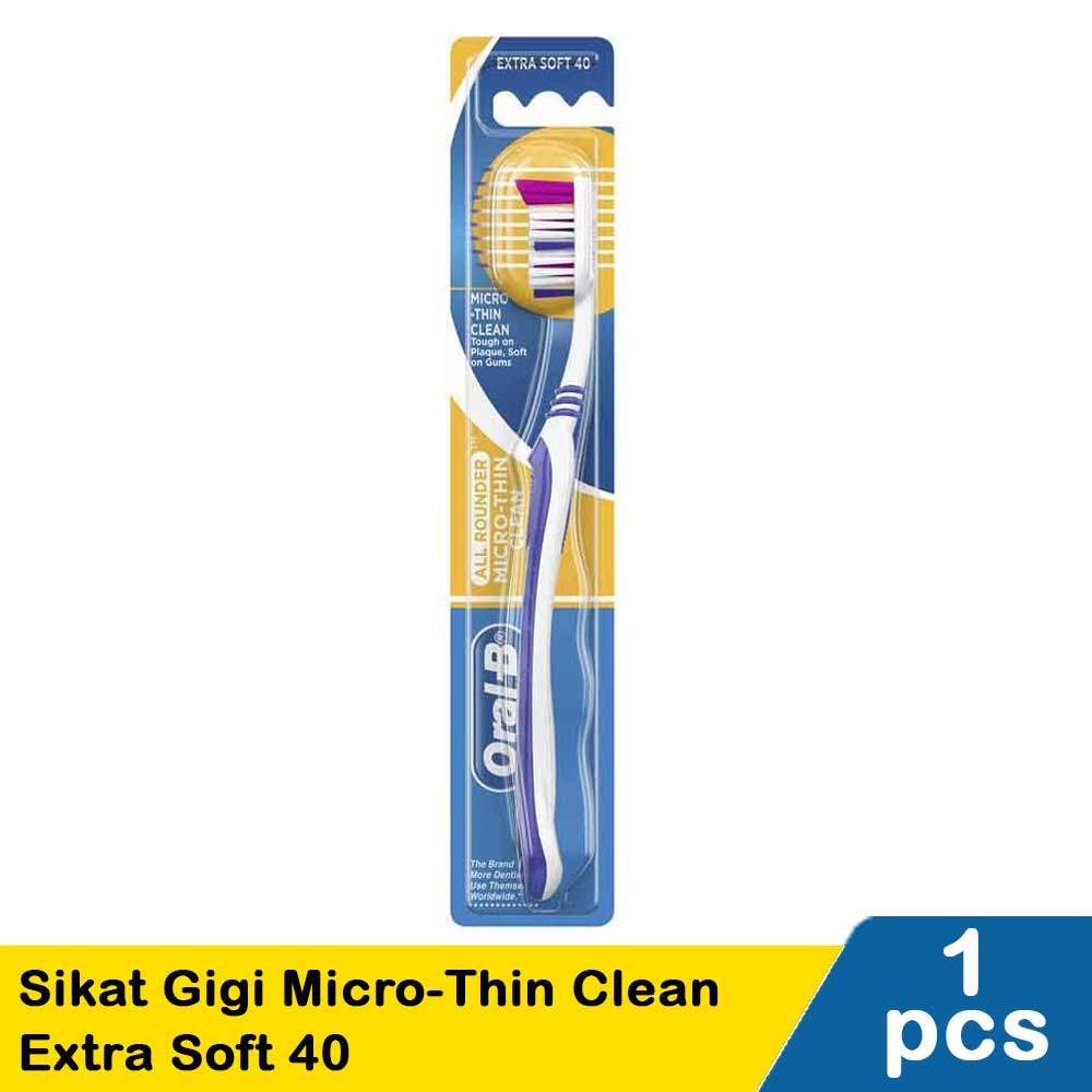 Oral-B Micro-Thin Clean Extra Soft 1PCS