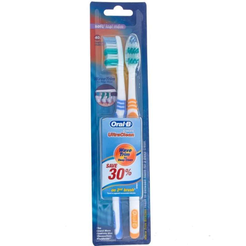 Oral-B Classic Ultraclean Soft 2PCS