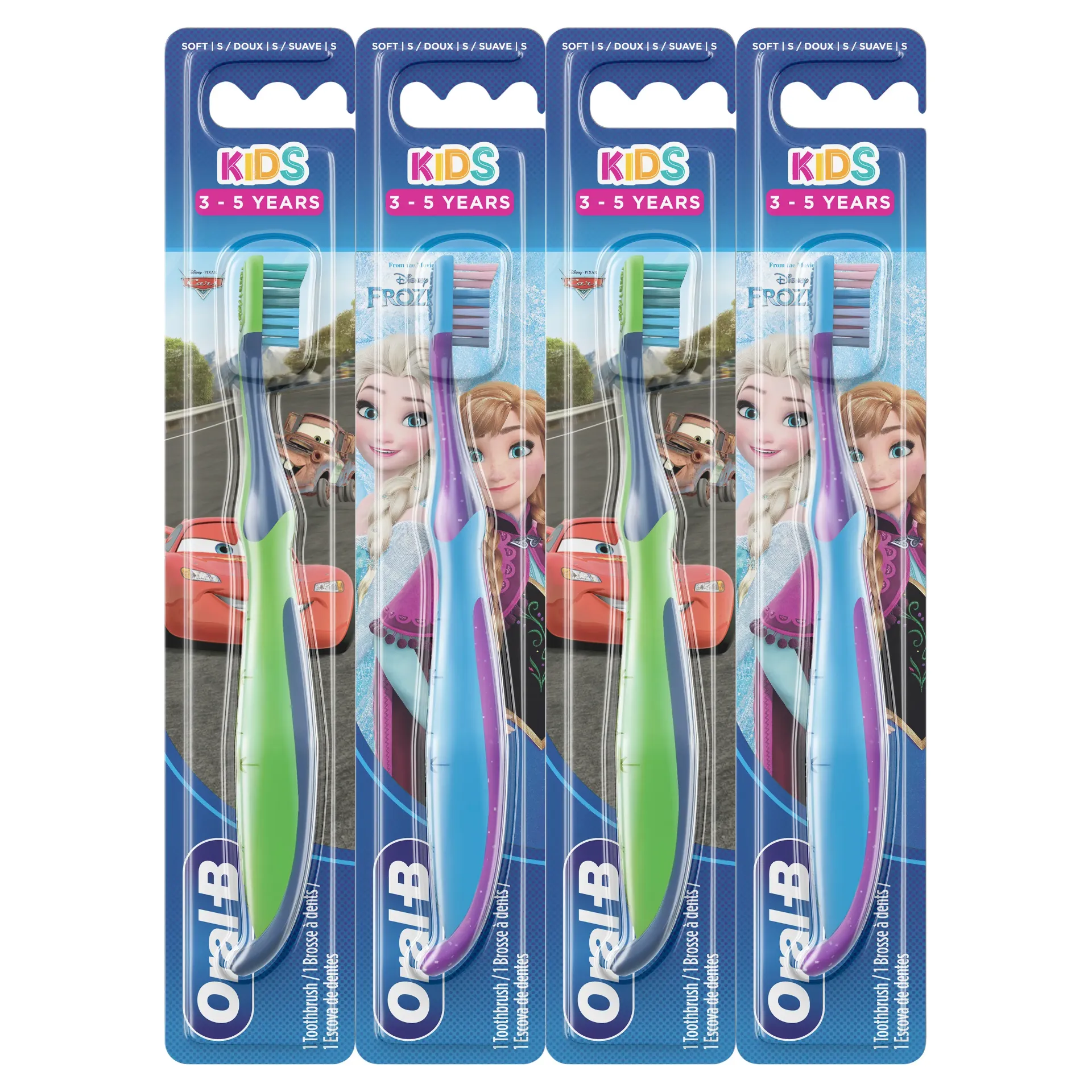 Oral-B Kids 3+ Years Soft 1PCS