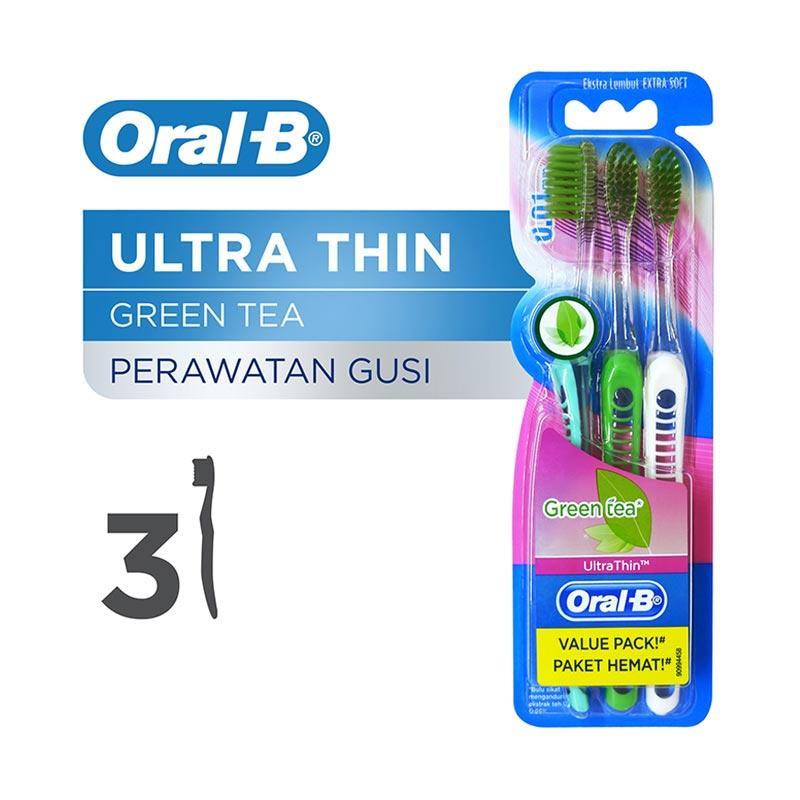 Oral-B Gentle Clean Ultrathin Green Tea Extra Soft 3PCS