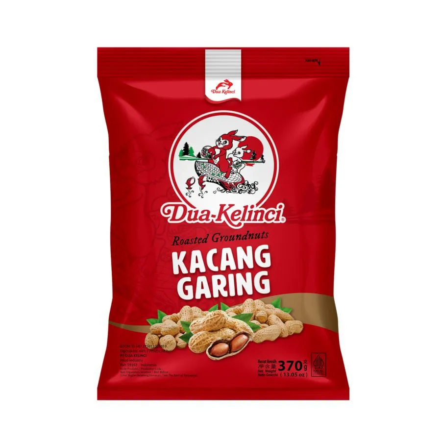 Dua Kelinci Kacang Garing 370GR