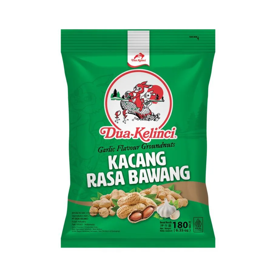 Dua Kelinci Kacang Rasa Bawang 180GR