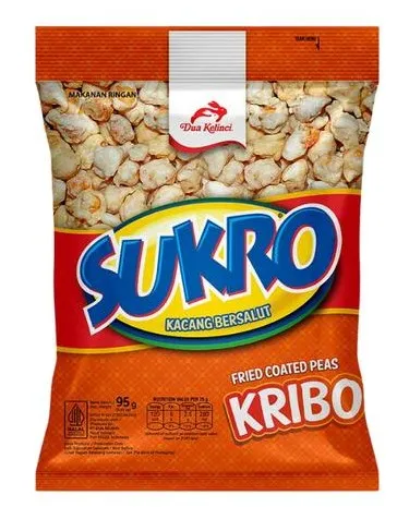 Sukro Kacang Bersalut Kribo 95GR