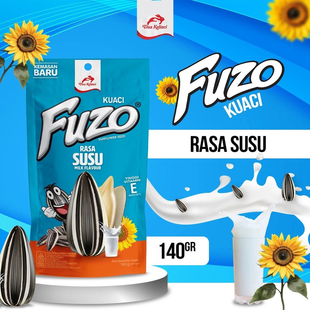 Fuzo Kuaci Rasa Susu Pch 140GR