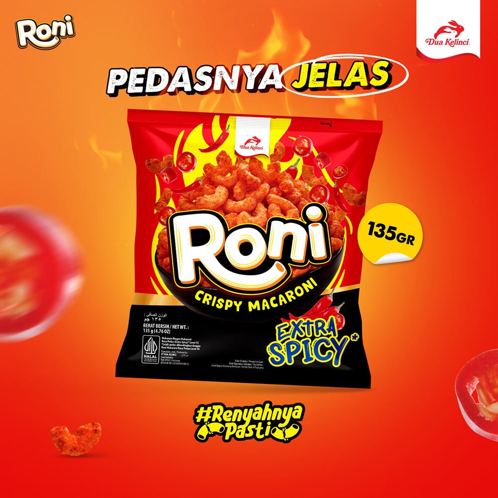 Roni Crispy Macaroni Extra Spicy 135GR