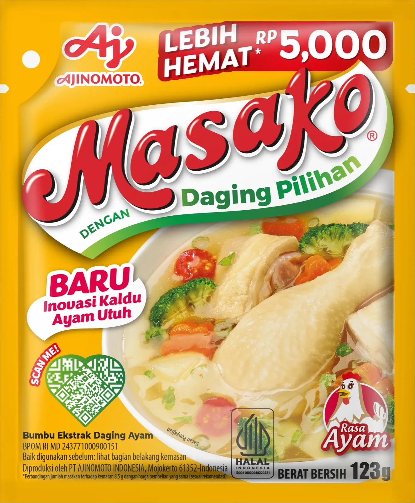 Masako Ayam 123GR