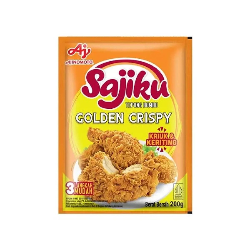 Sajiku Tepung Bumbu Golden Crispy 200GR