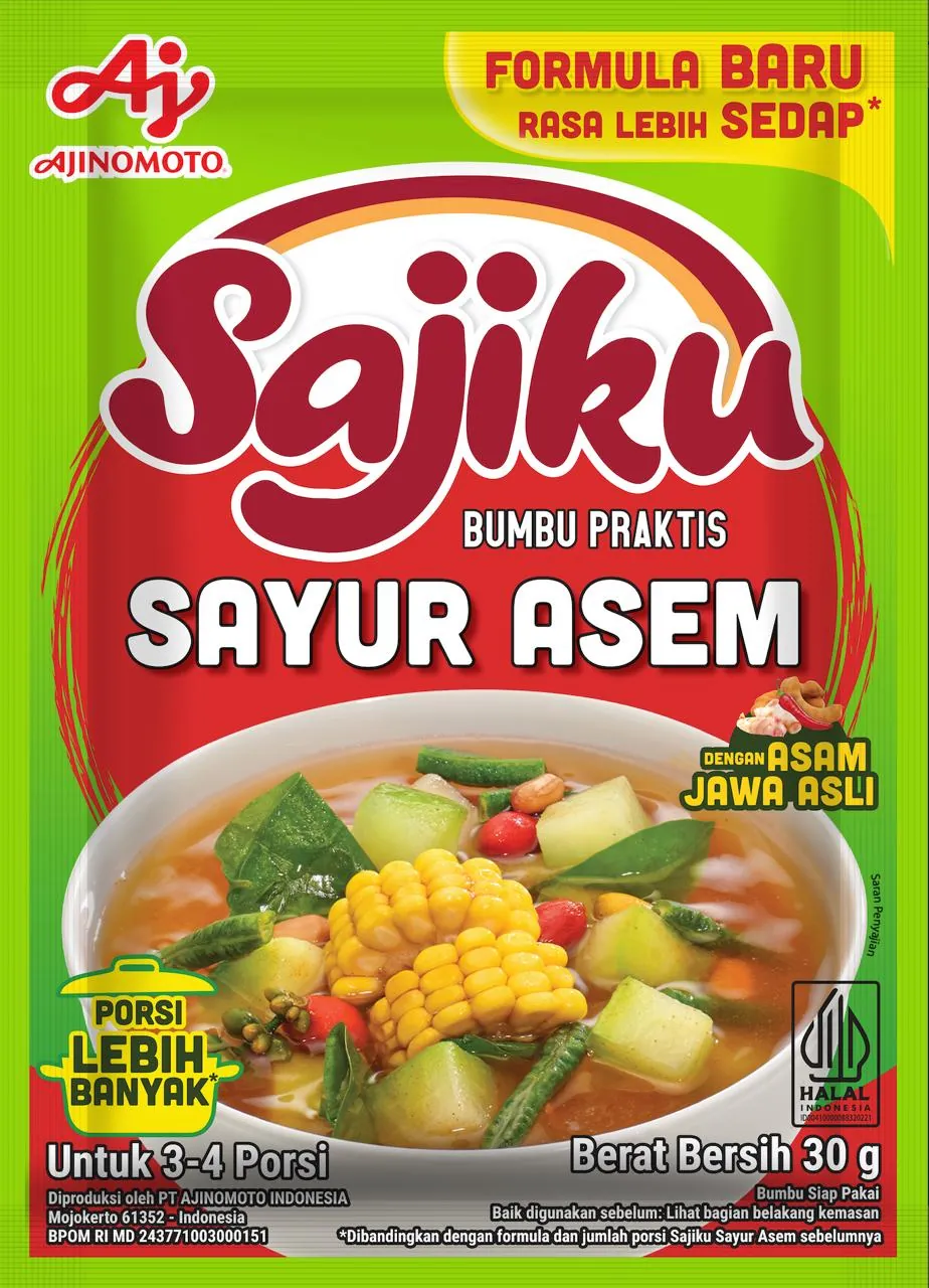 Sajiku Bumbu Praktis Sayur Asem 30GR