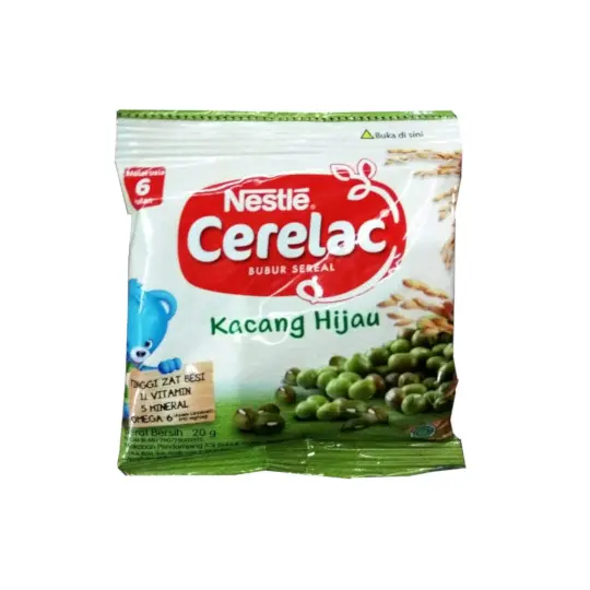 Nestle Cerelac Kacang Hijau 20GR