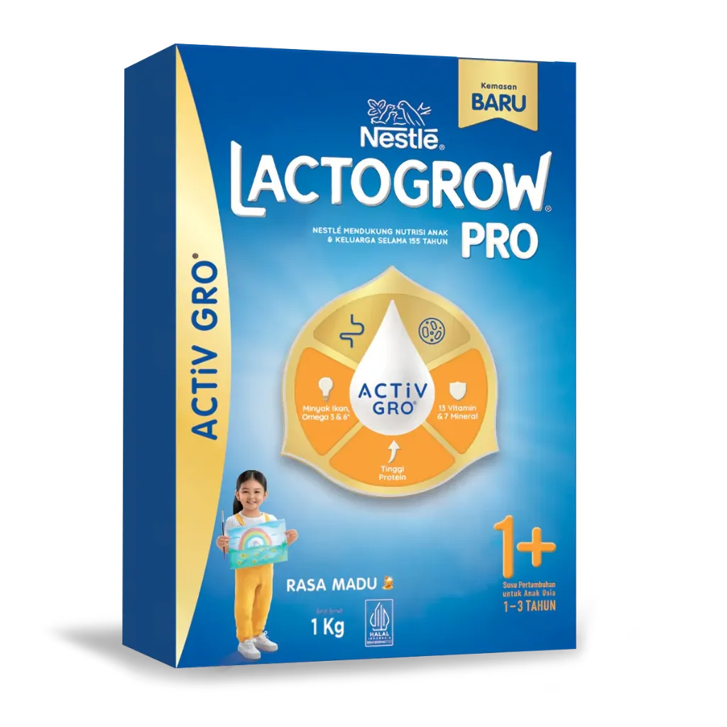 Lactogrow Pro 1+ Rasa Madu 1KG