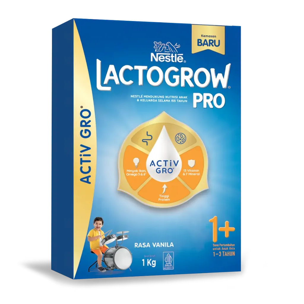 Lactogrow Pro 1+ Rasa Vanila 1KG