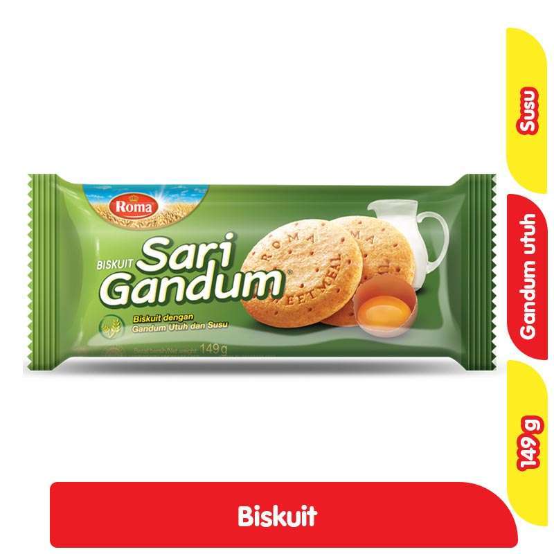 Roma Sari Gandum Biskuit 149GR
