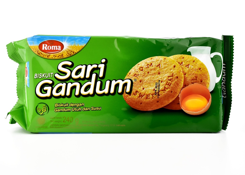 Roma Sari Gandum Biskuit 240GR