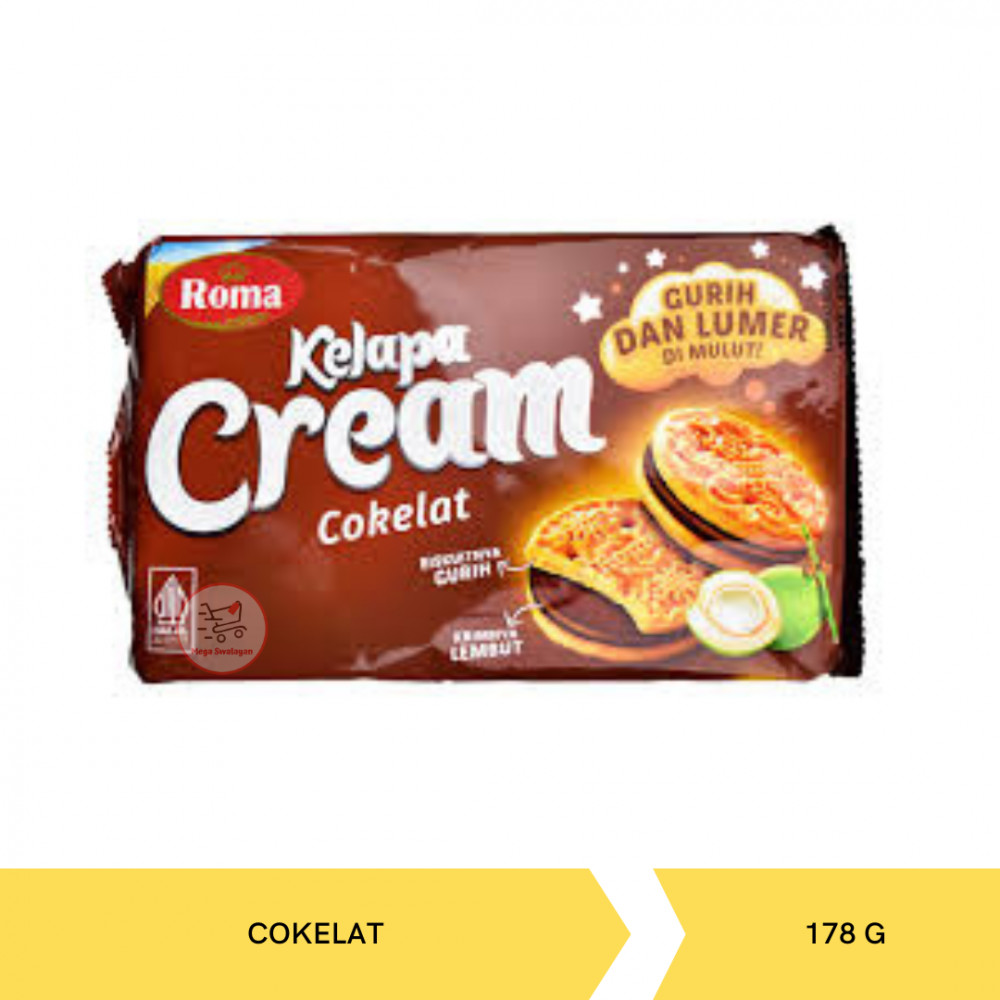 Roma Kelapa Cream Cokelat 178GR