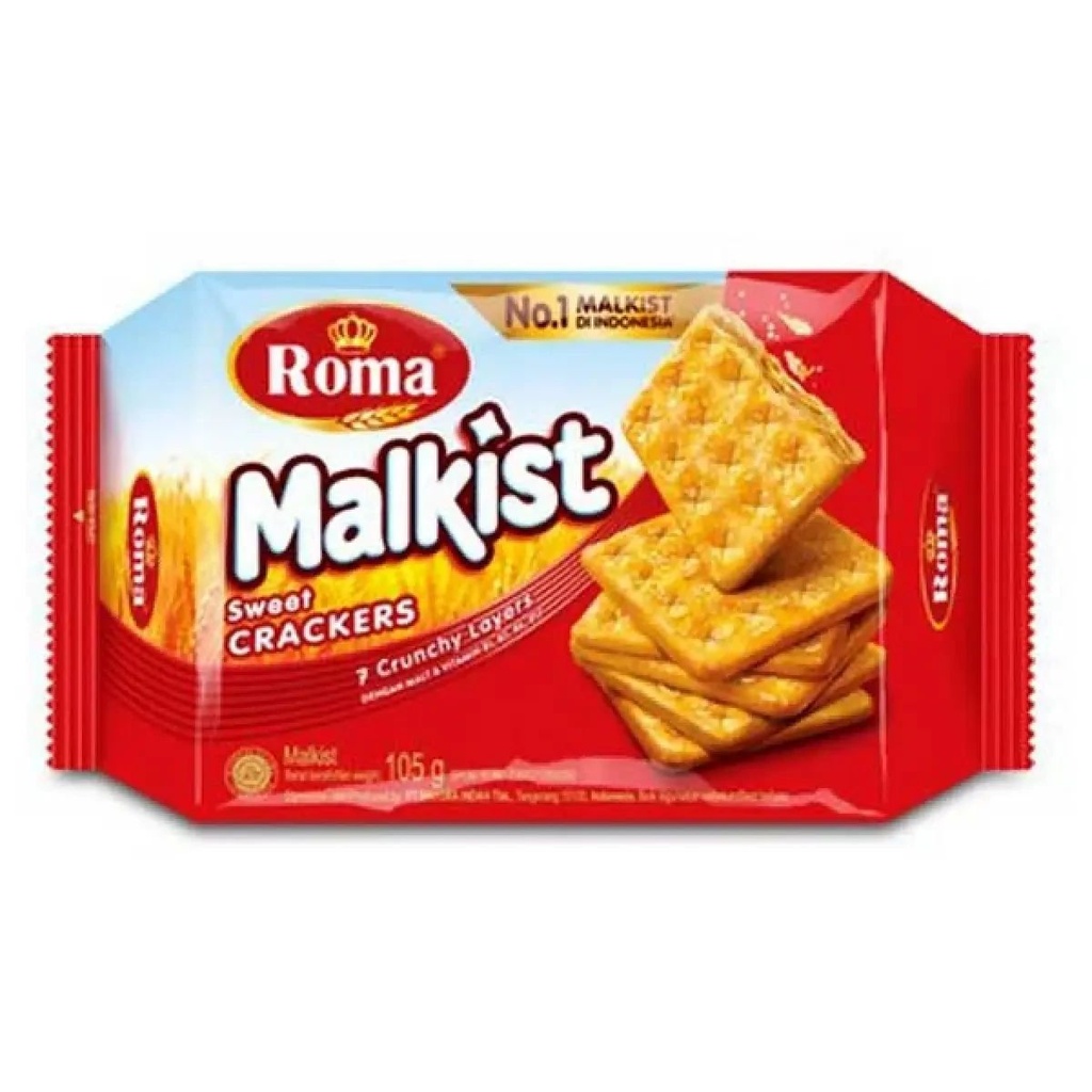 Roma Malkist Sweet Crackers 105GR